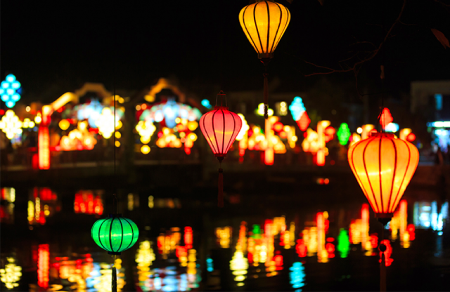 Lồng đèn Tết giá sỉ - Đèn tròn trang trí